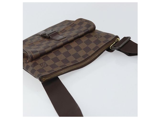 LOUIS VUITTON Pochette Merwiel in Damier Ebene Borsa a Spalla N51127 LV Auth BA10021 - vista 6