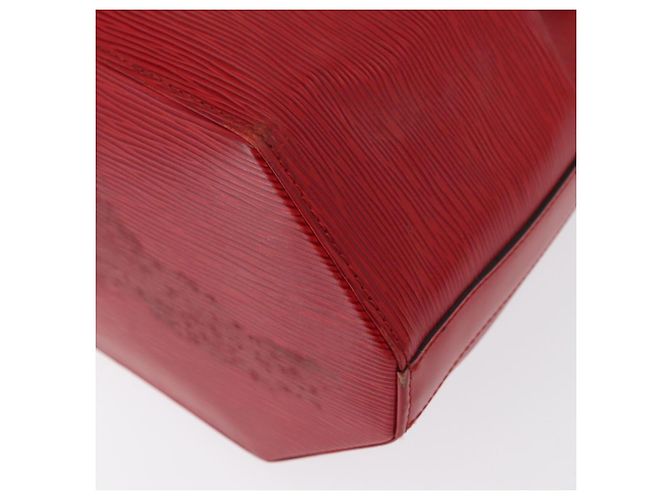 LOUIS VUITTON Epi Sac Depaule GM Borsa a Spalla Rossa M80197 LV Auth 166432 Rosso - vista 15
