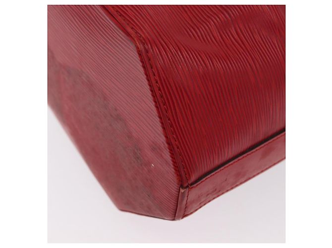 LOUIS VUITTON Epi Sac Depaule GM Borsa a Spalla Rossa M80197 LV Auth 166432 Rosso - vista 17