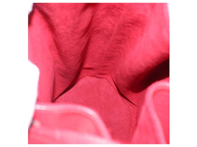 LOUIS VUITTON Epi Sac Depaule GM Borsa a Spalla Rossa M80197 LV Auth 166432 Rosso - vista 19