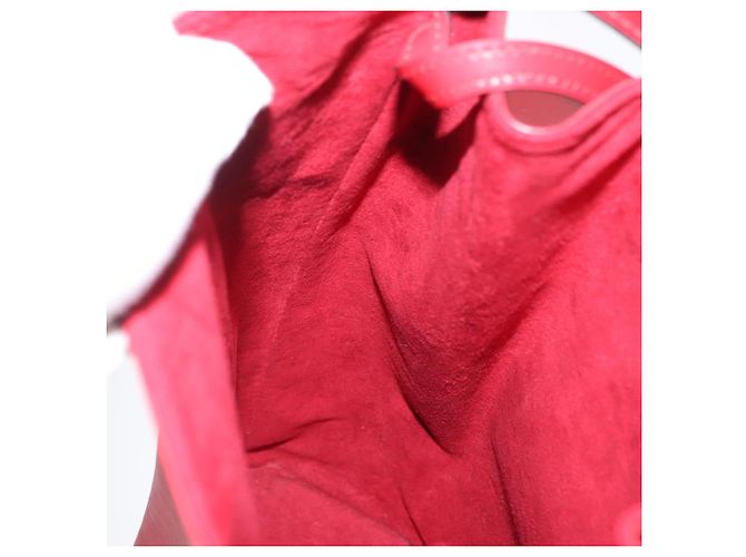 LOUIS VUITTON Epi Sac Depaule GM Borsa a Spalla Rossa M80197 LV Auth 166432 Rosso - vista 20