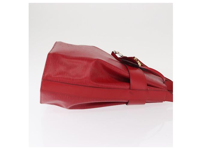 LOUIS VUITTON Epi Sac Depaule GM Borsa a Spalla Rossa M80197 LV Auth 166432 Rosso - vista 3