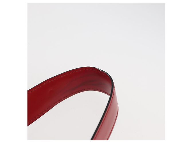 LOUIS VUITTON Epi Sac Depaule GM Borsa a Spalla Rossa M80197 LV Auth 166432 Rosso - vista 9