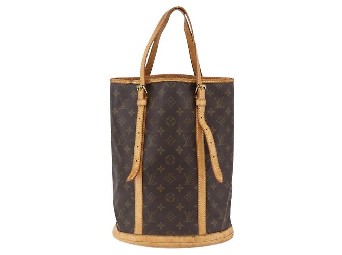 LOUIS VUITTON Borsa a Spalla Monogram Bucket GM M42236 LV Auth 163448 Monogramma - vista 13