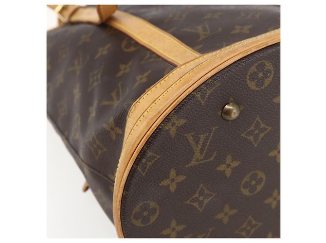 LOUIS VUITTON Borsa a Spalla Monogram Bucket GM M42236 LV Auth 163448 Monogramma - vista 14