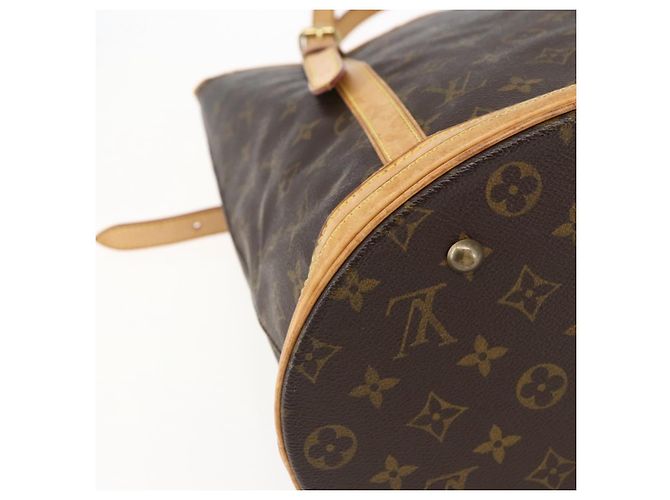 LOUIS VUITTON Borsa a Spalla Monogram Bucket GM M42236 LV Auth 163448 Monogramma - vista 16