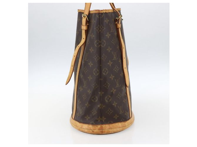 LOUIS VUITTON Borsa a Spalla Monogram Bucket GM M42236 LV Auth 163448 Monogramma - vista 4