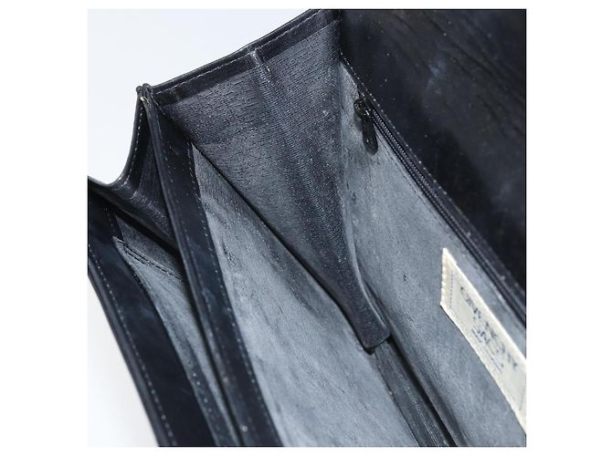 Givenchy Borsa a spalla con catena in pelle nera e oro Auth 170389 Nero D'oro - vista 20