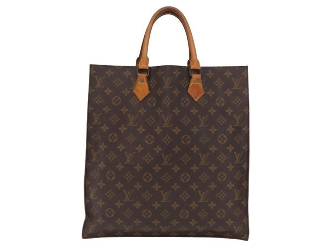 LOUIS VUITTON Borsa Sac Plat Monogram M51140 LV Auth bs33196 Monogramma - vista 13
