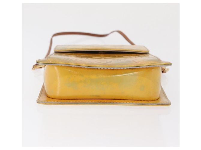 LOUIS VUITTON Bolsa de Accesorios Motto Monogram Vernis Gris M91030 LV Auth 169985 - vista 5