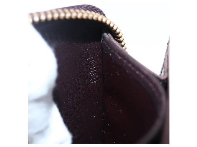 LOUIS VUITTON Zippy Lang Wallet Monogram Vernis Amarante M93522 LV Auth 169544 Bordeaux - Ansicht 12