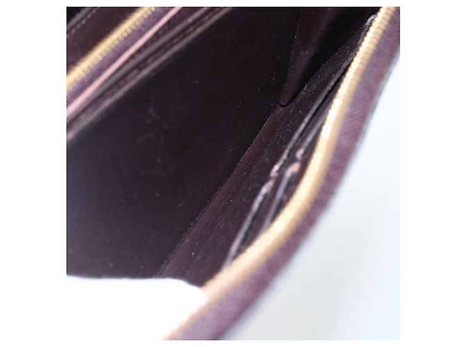 LOUIS VUITTON Zippy Lang Wallet Monogram Vernis Amarante M93522 LV Auth 169544 Bordeaux - Ansicht 20