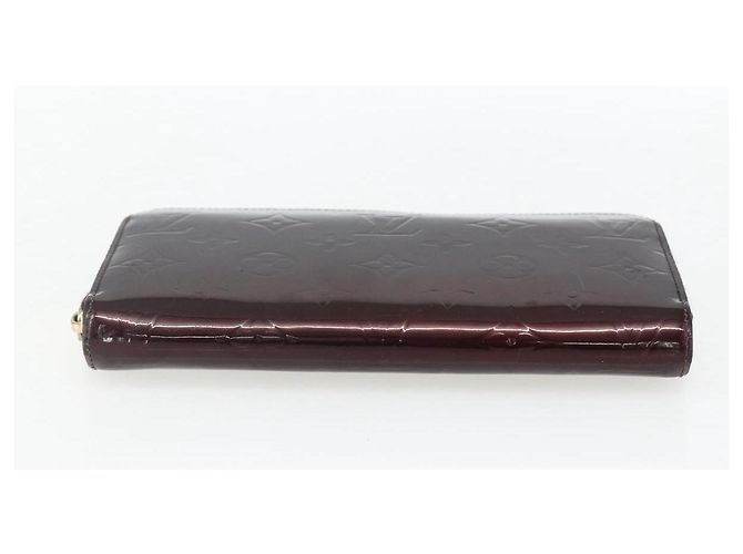 LOUIS VUITTON Zippy Lang Wallet Monogram Vernis Amarante M93522 LV Auth 169544 Bordeaux - Ansicht 6