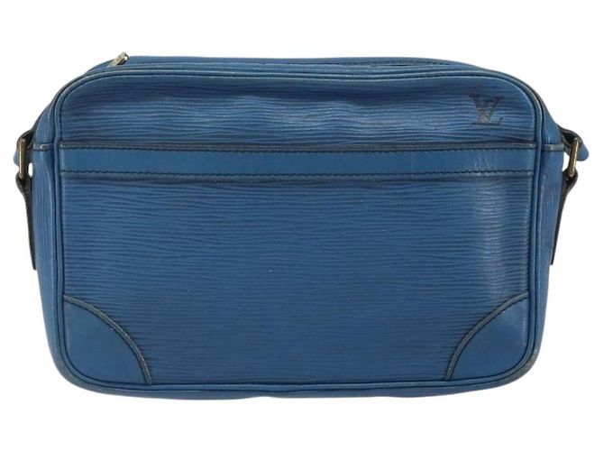 LOUIS VUITTON Sac à épaule Epi Trocadero 23 Bleu M52305 LV Auth hk3354 - vue 13