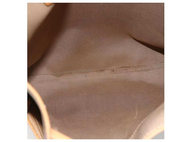 Gucci Borsa tote Micro GG Supreme in PVC beige e oro 002 39 0054 Auth ep13221 D'oro - vista 11