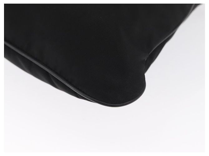Borsa a Spalla PRADA Nylon Nero Argento Autentica 166693 - vista 17