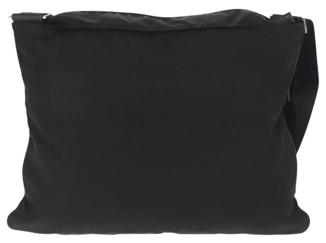 Borsa a Spalla PRADA Nylon Nero Argento Autentica 166693 - vista 2