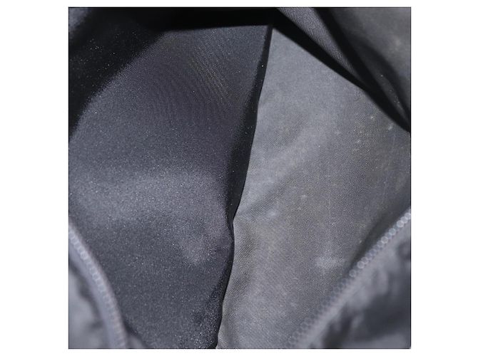 Borsa a Spalla PRADA Nylon Nero Argento Autentica 166693 - vista 24