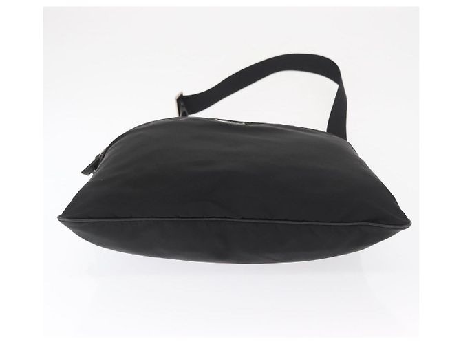 Borsa a Spalla PRADA Nylon Nero Argento Autentica 166693 - vista 5