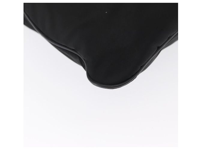 Borsa a Spalla PRADA Nylon Nero Argento Autentica 166693 - vista 8