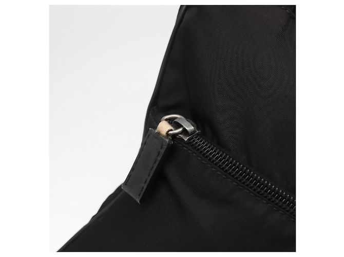 Borsa a Spalla PRADA Nylon Nero Argento Autentica 166693 - vista 9