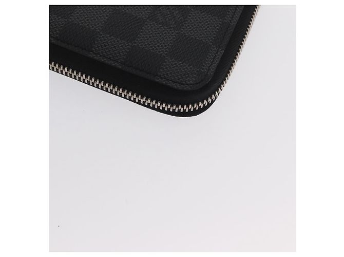 LOUIS VUITTON Custodia Essenziale per iPad Damier Graphite N63034 LV Auth 170602V Damier ebene - vista 15
