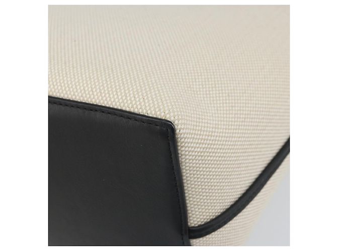 LOEWE - Anagram Susuwatari Tasche aus Canvas 2way beige Auth 149908SM Silber Blau - Ansicht 18