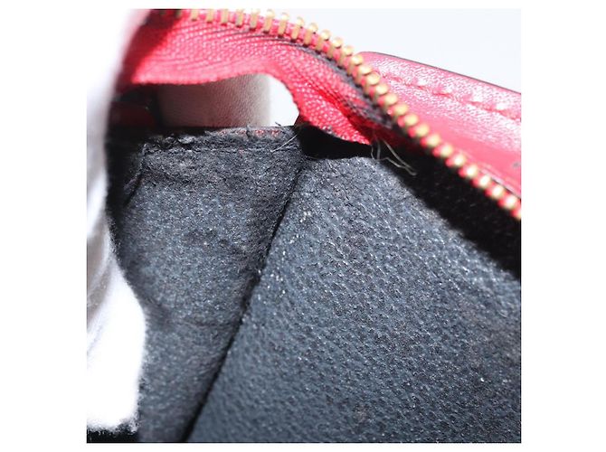 LOUIS VUITTON Clutch Trousse Crete Epi Rosso M48407 LV Auth 170589 - vista 12