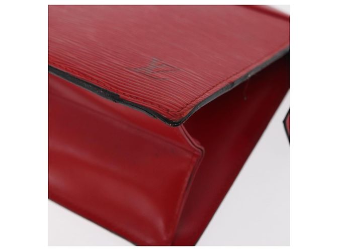 LOUIS VUITTON Clutch Trousse Crete Epi Rosso M48407 LV Auth 170589 - vista 16
