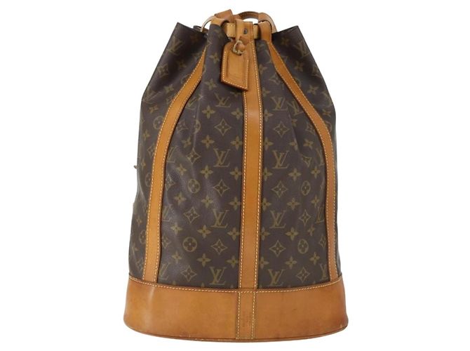 LOUIS VUITTON Borsa a Spalla Monogram Randonnee GM M42244 LV Auth ep12787 Monogramma - vista 13
