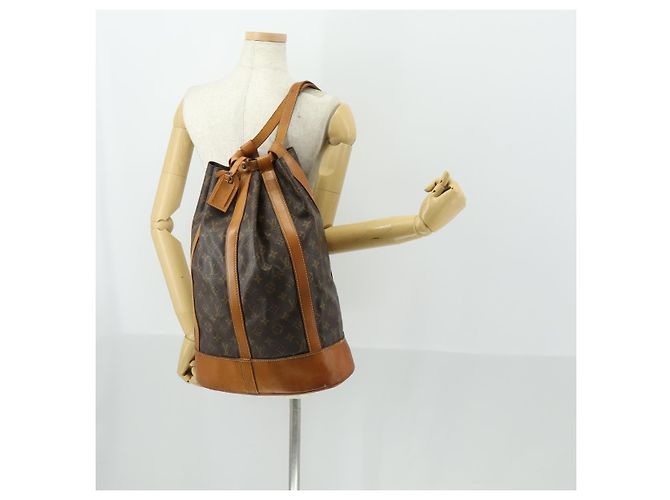 LOUIS VUITTON Borsa a Spalla Monogram Randonnee GM M42244 LV Auth ep12787 Monogramma - vista 22