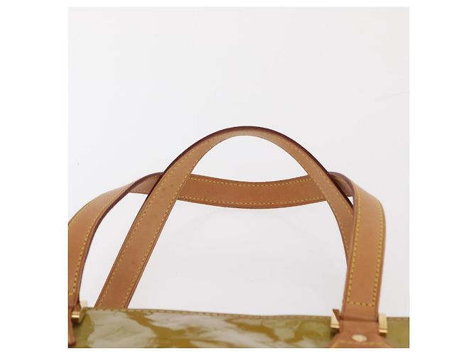 LOUIS VUITTON Borsa a Mano Monogram Vernis Houston Grigio M91053 LV Auth ep13299 - vista 14