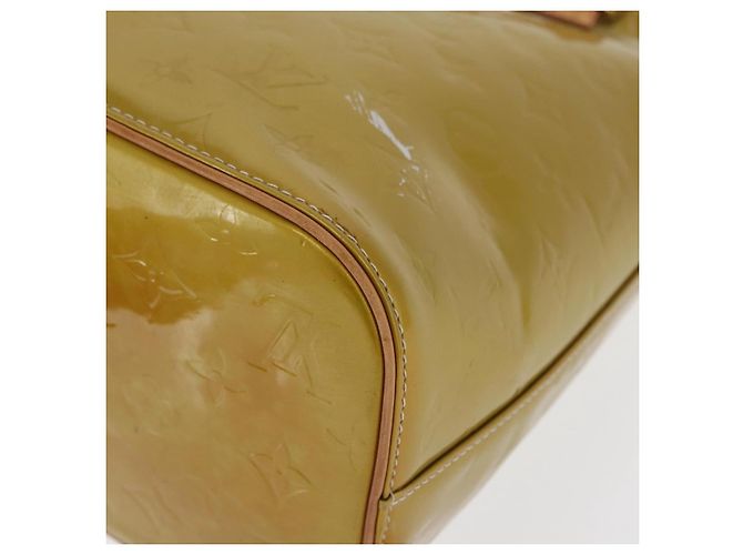 LOUIS VUITTON Borsa a Mano Monogram Vernis Houston Grigio M91053 LV Auth ep13299 - vista 15
