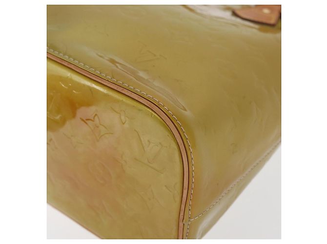LOUIS VUITTON Borsa a Mano Monogram Vernis Houston Grigio M91053 LV Auth ep13299 - vista 17