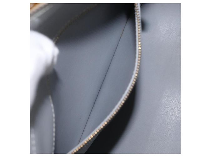 LOUIS VUITTON Borsa a Mano Monogram Vernis Houston Grigio M91053 LV Auth ep13299 - vista 22