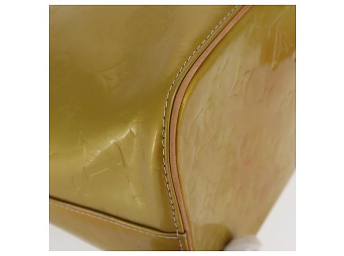 LOUIS VUITTON Borsa a Mano Monogram Vernis Houston Grigio M91053 LV Auth ep13299 - vista 9