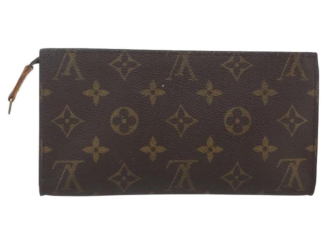Bucket LOUIS VUITTON Monogramma Secchiello GM Pochette Accessorio LV Auth hk3390 - vista 2