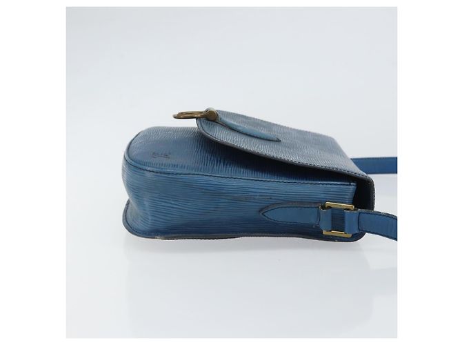 LOUIS VUITTON Borsa a Spalla Epi Saint Cloud GM Blu Toledo M52195 LV Auth 168028 - vista 3