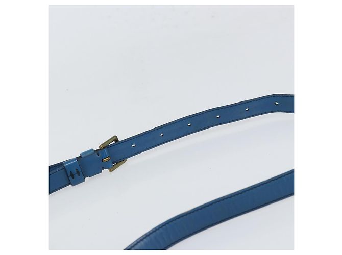 LOUIS VUITTON Borsa a Spalla Epi Saint Cloud GM Blu Toledo M52195 LV Auth 168028 - vista 8