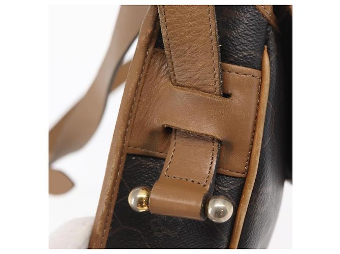 Borsa a spalla in tela a nido d'ape PVC nera e dorata Christian Dior Auth 170469 Nero D'oro - vista 10