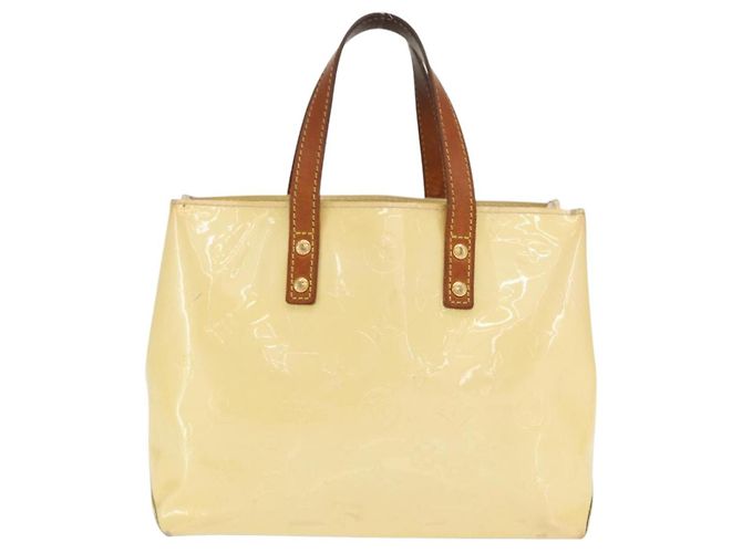 LOUIS VUITTON Borsa a Mano Monogram Vernis Reade PM Perle M91336 LV Auth 159821 - vista 2