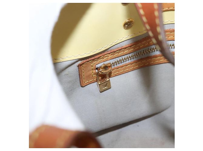 LOUIS VUITTON Borsa a Mano Monogram Vernis Reade PM Perle M91336 LV Auth 159821 - vista 22