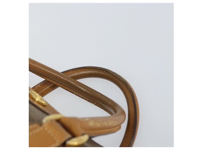 Gucci Borsa Boston Micro GG Supreme PVC Beige Oro 002 58 0165 Auth ep13225 D'oro - vista 8