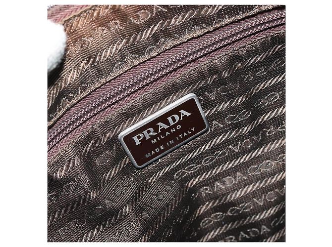 Borsa a Spalla PRADA in Nylon Khaki Auth bs33080 Cachi - vista 18