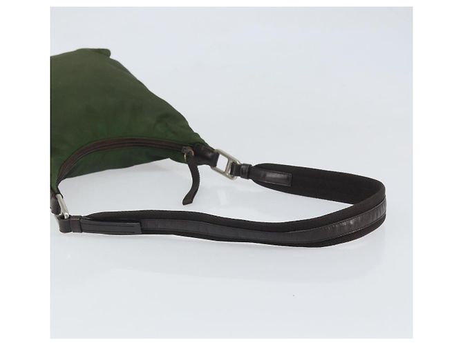 Borsa a Spalla PRADA in Nylon Khaki Auth bs33080 Cachi - vista 7