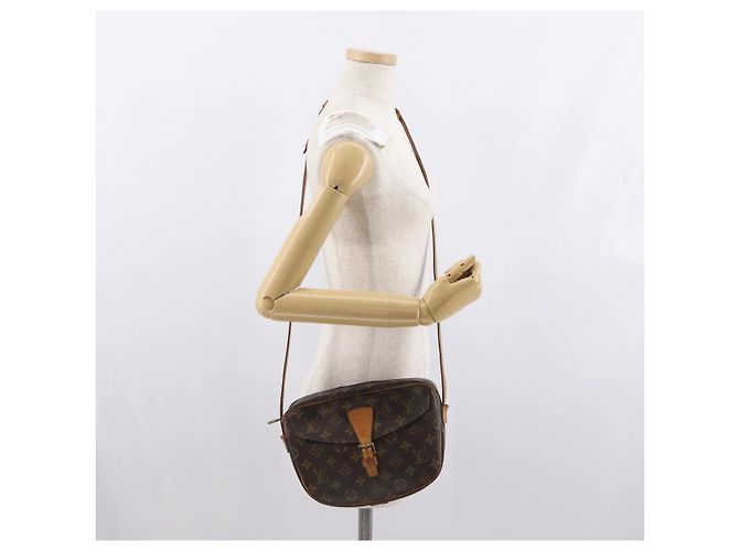 LOUIS VUITTON Borsa a Spalla Monogram Jeune Fille MM M51226 LV Auth ep13181 Monogramma - vista 23