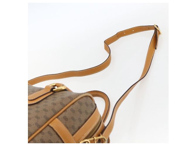 Gucci Borsa a mano Micro GG Supreme in pelle PVC 2 in 1 beige oro Auth BA10107 D'oro - vista 15