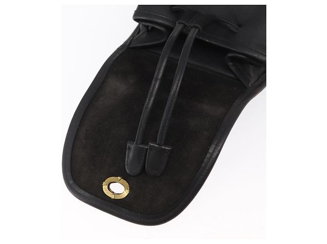 Coach Zaino in pelle nero e oro Auth am9257 D'oro - vista 10