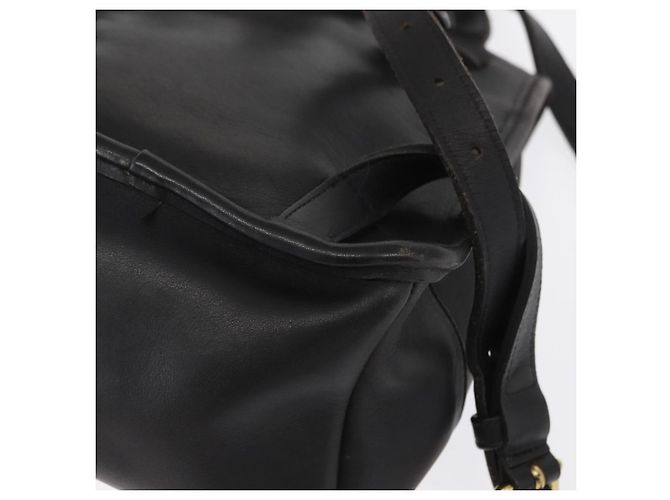 Coach Zaino in pelle nero e oro Auth am9257 D'oro - vista 18