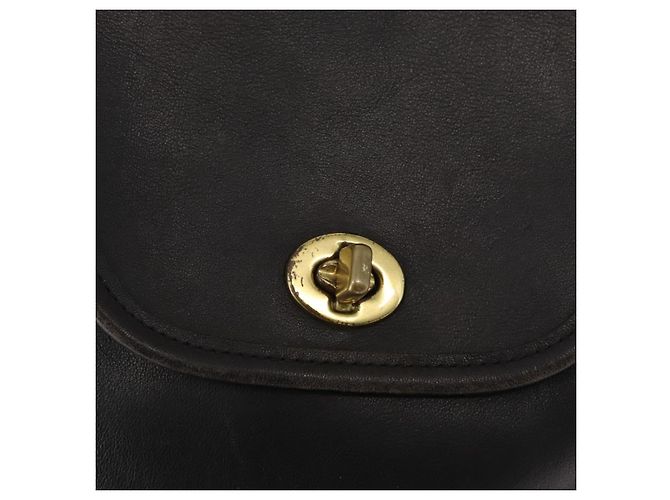 Coach Zaino in pelle nero e oro Auth am9257 D'oro - vista 19